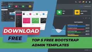 Exploring the Best: Top 5 Free Bootstrap Admin Templates for Web Developers | devRasen