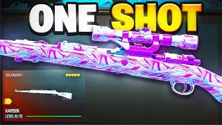 The *ONE SHOT* KAR98 CLASS SETUP In WARZONE 3 AFTER UPDATE 😍 ! ( Best KAR98k Class Setup Warzone )