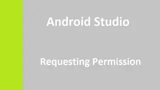 Android Studio Request Permission on Runtime