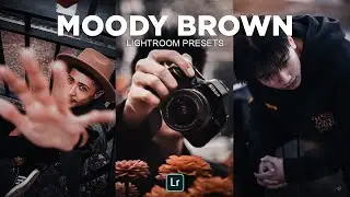 How To Edit MOODY BROWN - Lightroom Mobile Presets Free DNG | Moody Brown Lightroom Presets