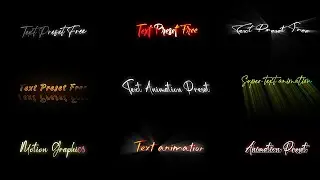 alight motion text presets link without password | Text Animation Presets | Preset Download Free