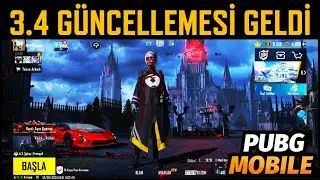 3.4 GÜNCELLEMESİ GELDİ | 3.4 GÜNCELLEMESİ NASIL YAPILIR | PUBG MOBILE