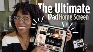 The Ultimate iPad Home Screen | Productive & Neutral Aesthetic (Fave Wallpaper, Widgets & Shortcuts