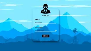 How To Make A Login-Box Using HTML & CSS | LOGIN-BOX DESIGN | PRAROZ