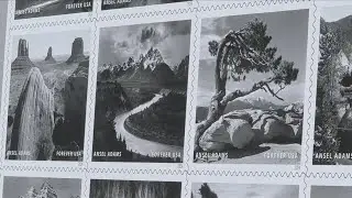 USPS unveils new Ansel Adams stamps at Yosemite