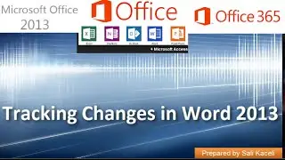 Track Changes in Word 2007, 2010, 2013, 2016 - See the Difference