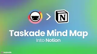 How to integrate a Taskade Mind Map into Notion?