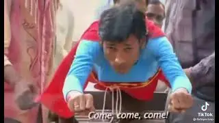 Syuting Lucu Superman Versi India