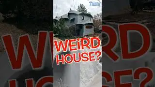 Weird House? A Hobbit, Flintstones or Smurfs House?