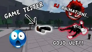 I MET The Strongest Battlegrounds TESTER.. He SHOWCASED KJ Moves Animations And Gojo ULTIMATE.. 😱