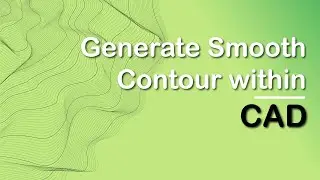 How to draw contour lines in AutoCAD?