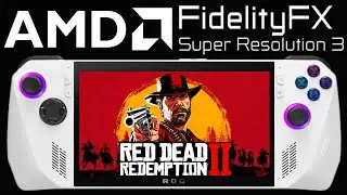 FSR 3.0 Red Dead Redemption 2 Frame Generation