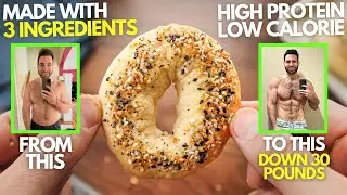 3 Ingredient Protein Bagels For Weight Loss