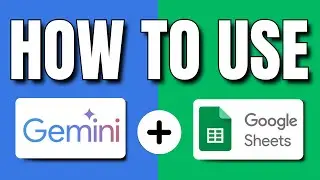 Google Sheets REVOLUTION Using Gemini AI - How to Use Gemini AI in Google Sheets