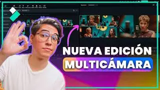 El Mejor Secreto de Filmora para Editar Podcasts Multicámara Fácilmente