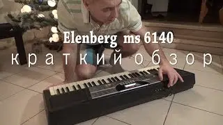 синтезатор Эленберг. Elenberg ms 6140. Краткий обзор...- почти обучение