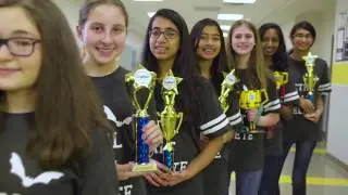 Fulton Science Academy Private School All Female Robotics Team