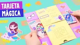 DIY MAGIC NEVER ENDING CARD + My Youtube Story - Crafty Week ✎ Craftingeek