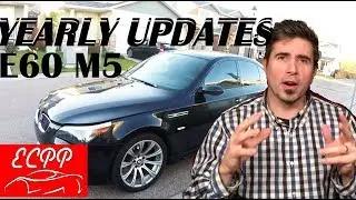 BMW E60 M5 Yearly Model Updates and Improvements