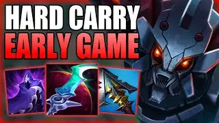 HOW TO PLAY KHAZIX JUNGLE & HARD CARRY EARLY GAME - Season 11 Kha Jungle S+ Guide League of Legends