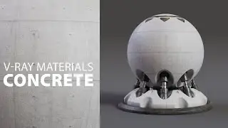 How to Create Realistic Concrete Materials in V-Ray for 3ds Max