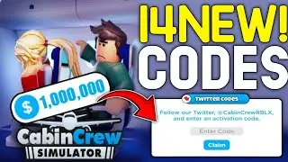 HURRY UP ‼️ALL WORKING CODES FOR CABIN CREW SIMULATOR INJUNE 2024! ROBLOX CABIN CREW SIMULATOR CODES