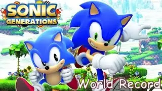 Sonic Generations Any% Speedrun in 56:21 (NEW RECORD)