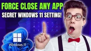 How to Easily FORCE CLOSE Any App without Opening Task Manager on Windows 11