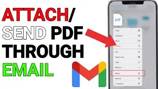 How to Send PDF File in Email