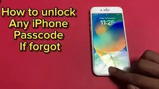 Any iPhone passcode unlock if forgot without losing data ! Latest 2024 method for all iOS Updates