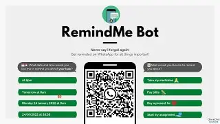 RemindMe Bot - WhatsApp Reminders (Setting Forwards as Reminders)