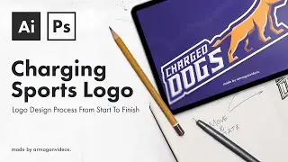 From A Sketch To A 500$ Sports Logo - The Design Process