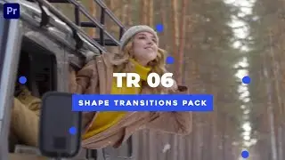 Shape Transitions Pack Premiere Pro Template