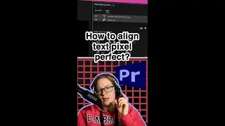 How to Align Text Pixel Perfect? 