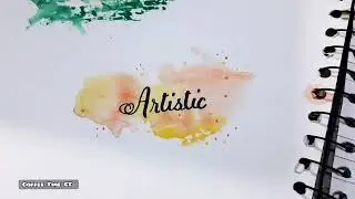 Water colour background | Coffee Time CT