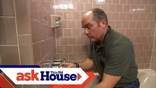 How to Repair a Shower Valve Stem | Ask This Old House