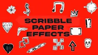 FREE Scribble ANIMATION Effects- No Plugins (Premiere Pro, Final cut, DaVinci Resolve,capcut)