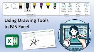 Complete Guide to Using Drawing Tools in MS Excel #tutorial #drawingtools #excel #howto #learn