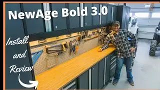 NewAge Bold 3.0 Garage Cabinets Install and Review