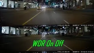 WDR Comparison Viofo A119 Pro Dash Cam