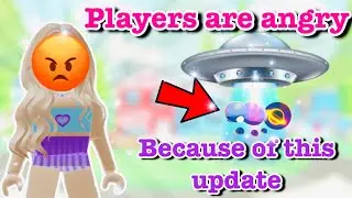 Players are Angry because of the New update in adopt me 😡