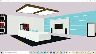 3D House Interior Open_GL / Computer Graphics Project With Source Code