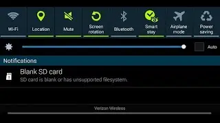 Solved - SD Card Is Blank or Has Unsupported File System