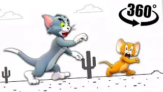 VR 360° TOM AND JERRY Without Internet