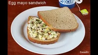 Egg mayo sandwich recipe | Egg salad sandwich | Egg sandwich recipe