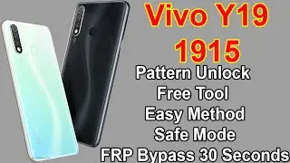 Vivo 1915 Y19 Pattern Pin Unlock With Miracle Tool / Vivo 1915 Y19 FRP Bypass/ Easy Method Free Tool