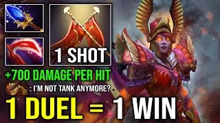 1 DUEL = 1 WIN Solo Mid LC Desolator Armor Reduct 100% Counter Tank Hero 700 Damage Per Hit Dota 2