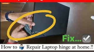 DELL Vostro 3558 Broken Hinges Replace करना सीखें | How to DELL Vostro 3558 Broken Hinges Replace