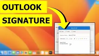 How to add signature in Outlook in Macbook Air/Pro Or iMac?