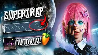 HOW TO MAKE INSANE NEW WAVE SUPERTRAP BEATS FROM SCRATCH!!! (fl studio tutorial)